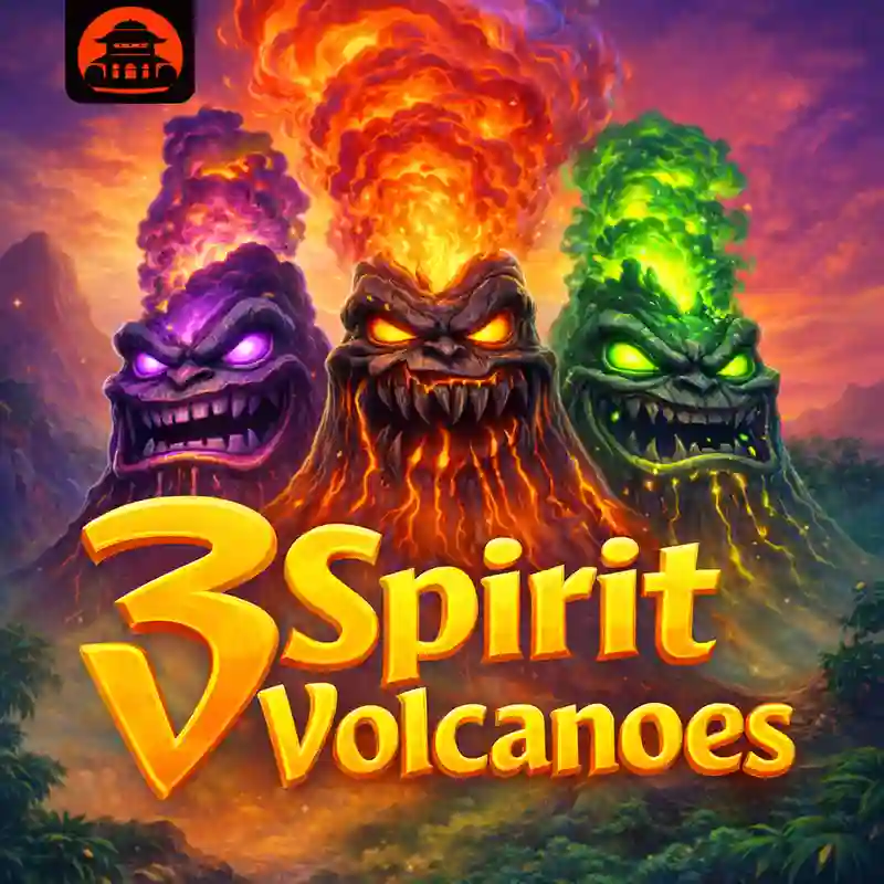 3 Spirit Volcanoes Slot Game Interface