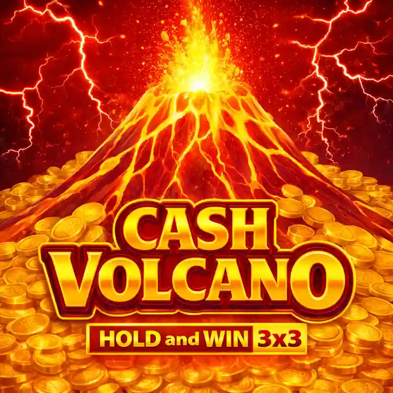 Cash Volcano online slot game by top provider at 123b casino